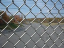 Chain link fence